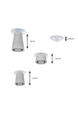 2' li 30x52 cm Cam Ocak Koruyucu Altın Ağaç Desenli