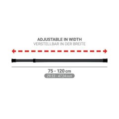 Siyah,Elbise Askısı – Teleskopik Sistem Uyumlu Tek Modül