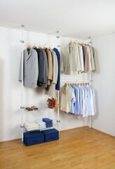 Tavan ve Zemin Arası Askılık Raf Sistemi – Teleskopik Sistem