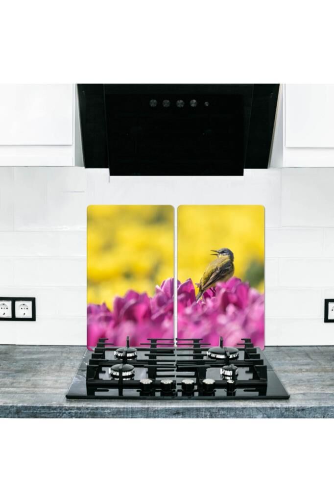 2' li 30x52 cm Cam Ocak Koruyucu Model 347