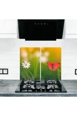 2' li 30x52 cm Cam Ocak Koruyucu Model 349