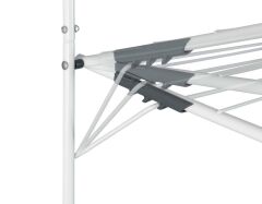 3 Raflı 6 Kancalı Kapı Çamaşır Kurutmalığı