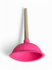 Pembe - Klozet, Banyo ve Lavabo Gider Açma Pompası
