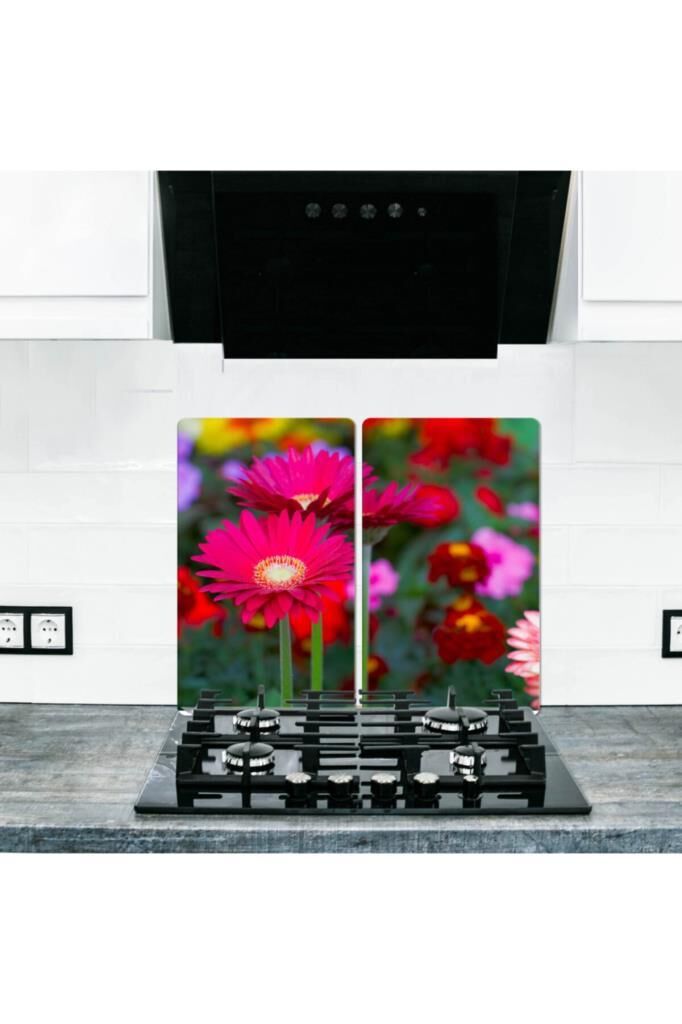 2' li 30x52 cm Cam Ocak Koruyucu Model 357