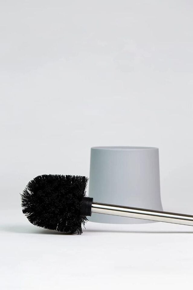 Gri, Tuvalet Fırçası Paslanmaz