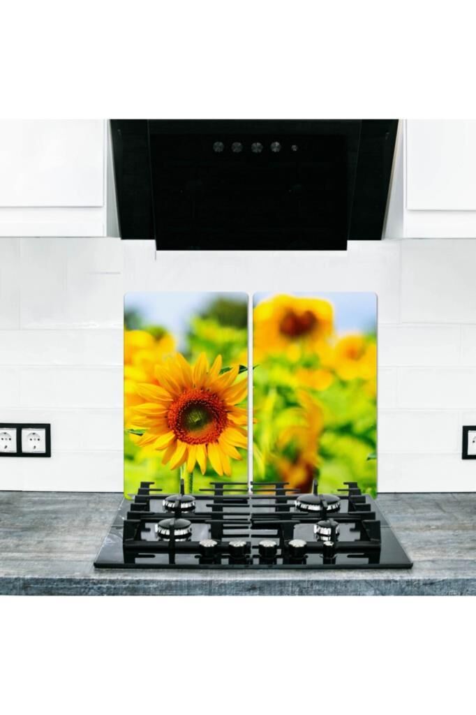 2' li 30x52 cm Cam Ocak Koruyucu Model 352