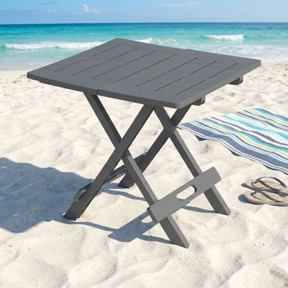 Antrasit, Plastik Katlanabilir Piknik Masası