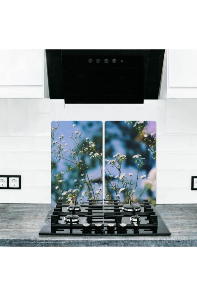 2' li 30x52 cm Cam Ocak Koruyucu Model 189