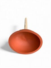 Kahverengi - Klozet, Banyo ve Lavabo Gider Açma Pompası