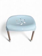 Mavi, Çocuk Sandalyesi Metal Ayaklı Tabure