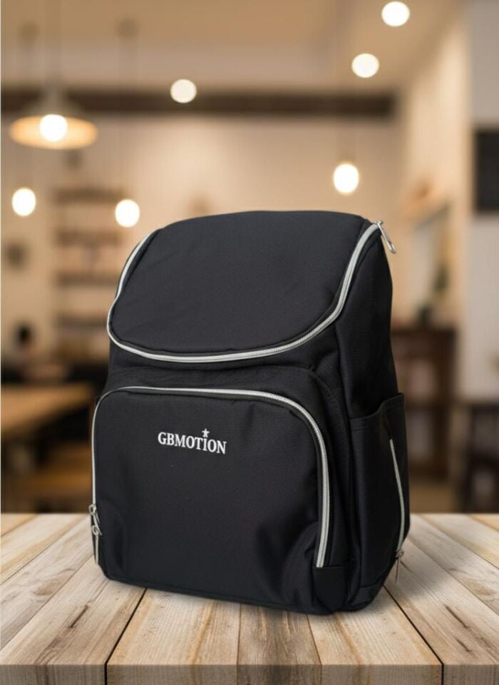 Siyah,Anne Bebek Bakım Çantası – Termal Bölmeli, Geniş Hacimli