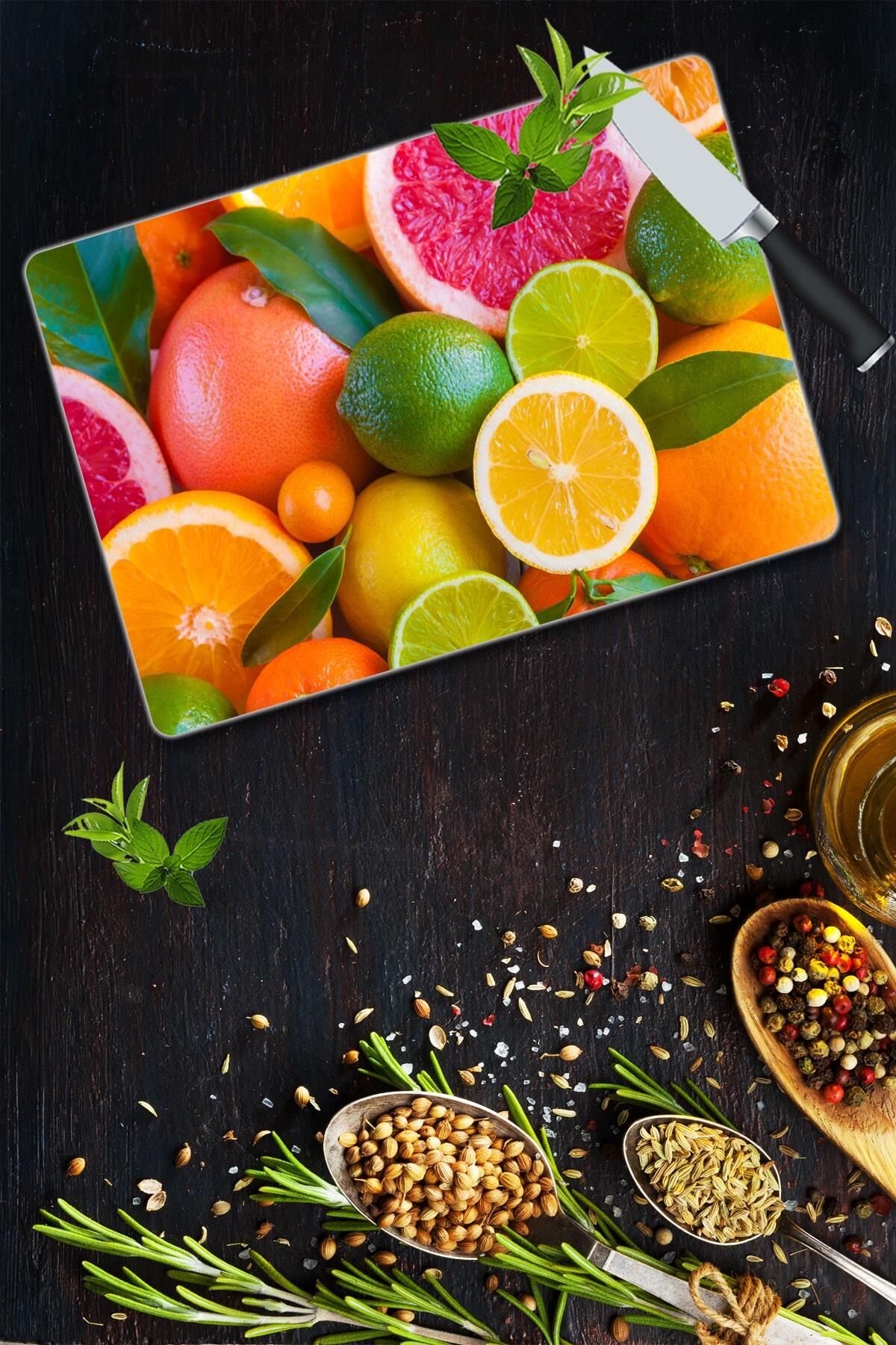 30x40 cm Cam Kesme Tahtası Model 76