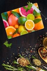 30x40 cm Cam Kesme Tahtası Model 76