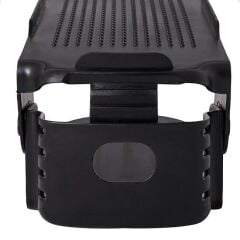 Siyah - 4'lü Set - Ayarlanabilir Ayakkabı Rampası - Çift Katlı Düzenleyici