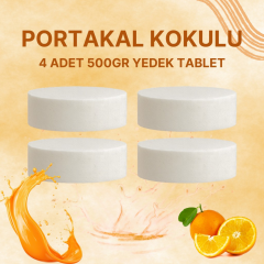 2 Adet 2x500Gr - PORTAKAL - Nem Alıcı Rutubet Giderici Yedek Tablet