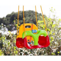 Çocuk & Bebek Salıncağı - Salıncak Emniyet Kemerli Kırmızı