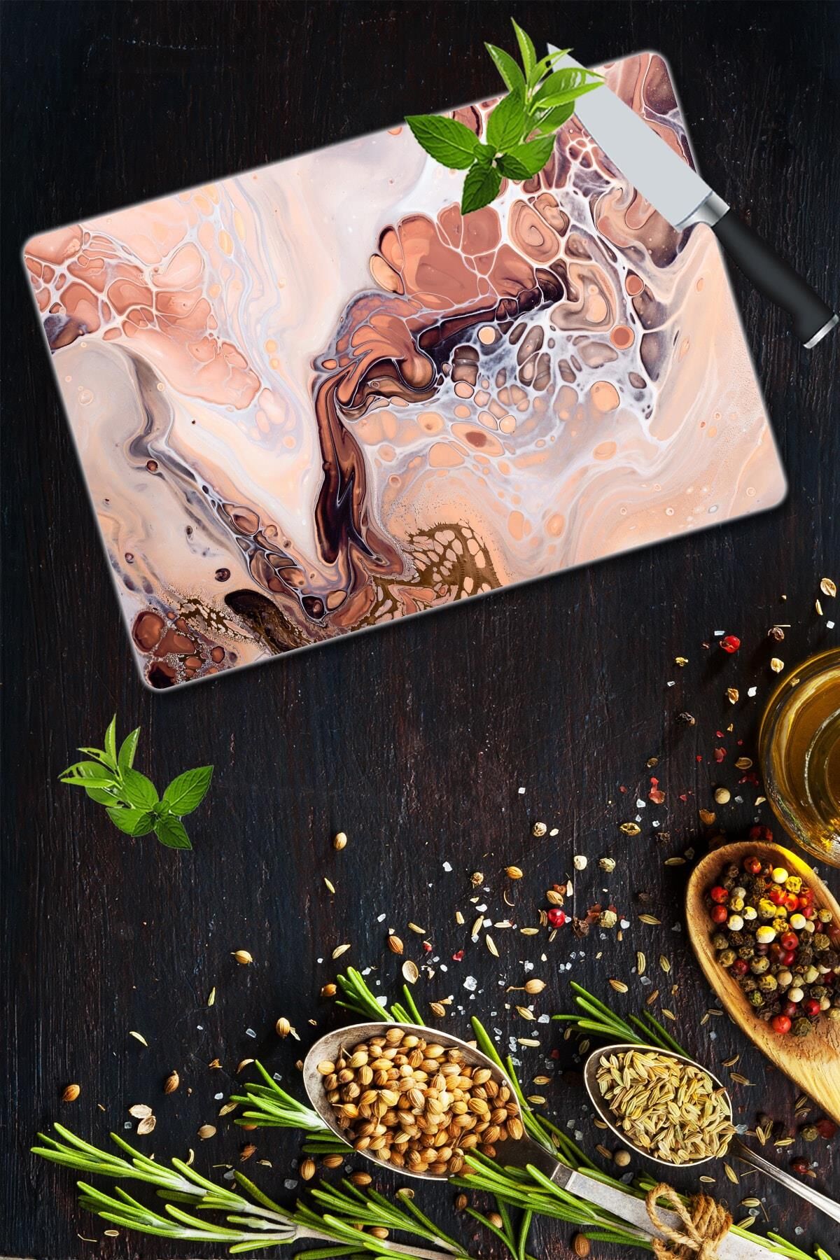 30x40 cm Cam Kesme Tahtası Model 31