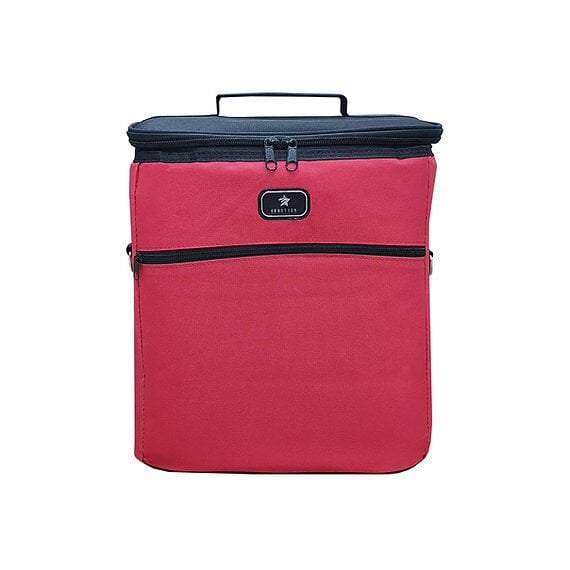 Kırmızı, 25 Litre Termal Soğuk Tutucu Çanta – İzolasyonlu Termo Piknik / Kamp / Plaj