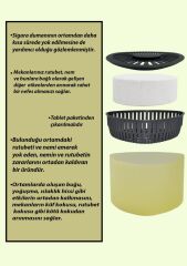 Nem Alıcılı Ve Rutubet Giderici  Aparat - 500 Gr -Üçgen Vanilya 4'Lü (Tablet Dahil)