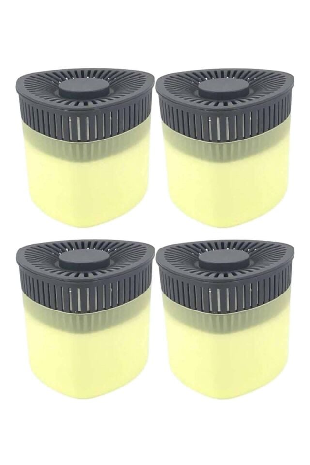 4 Adet 500GR - VANİLYA - Nem Alıcılı Ve Rutubet Giderici Aparat Üçgen (TABLET DAHİL)