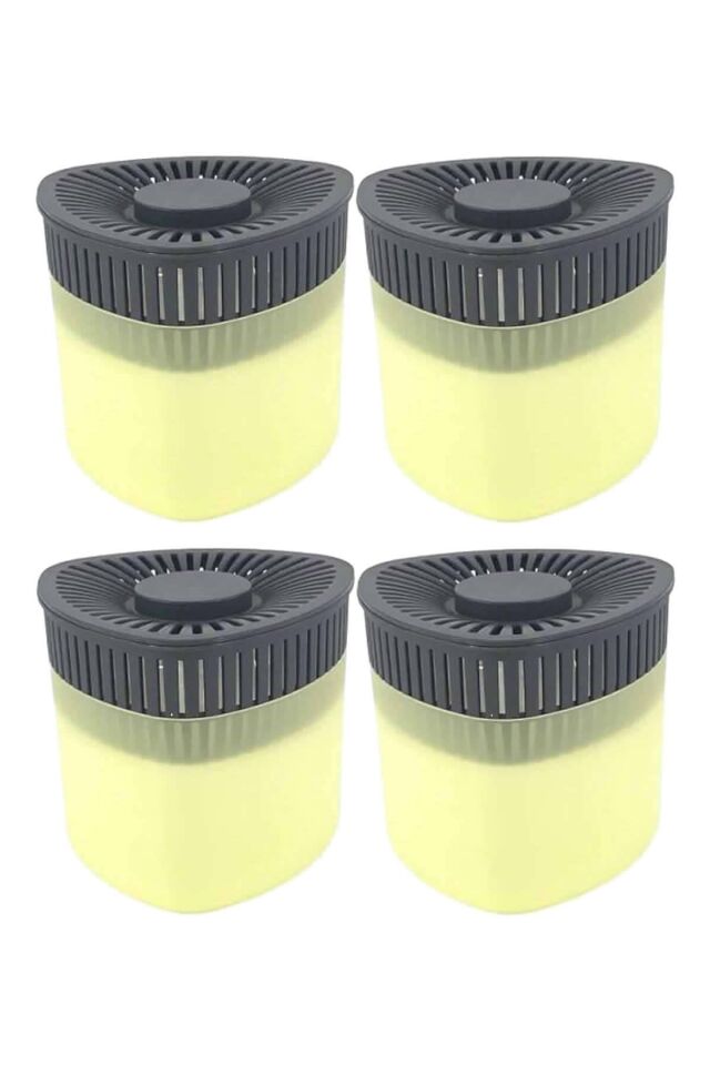 4 Adet 500GR - VANİLYA - Nem Alıcılı Ve Rutubet Giderici Aparat Üçgen (TABLET DAHİL)