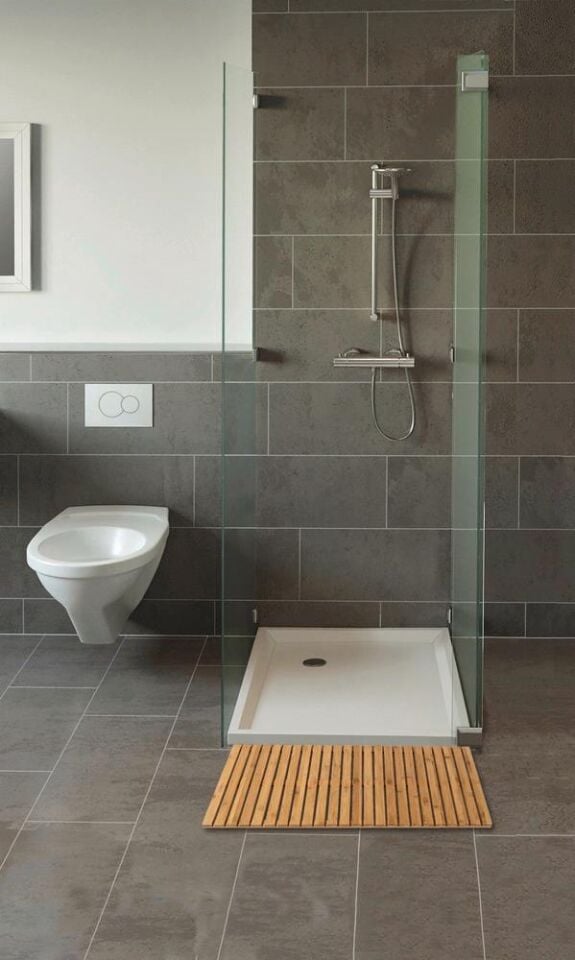 Saban Bambu Paspas İç ve Dış Mekan Duş,Banyo,Havuz 100 x 50 cm