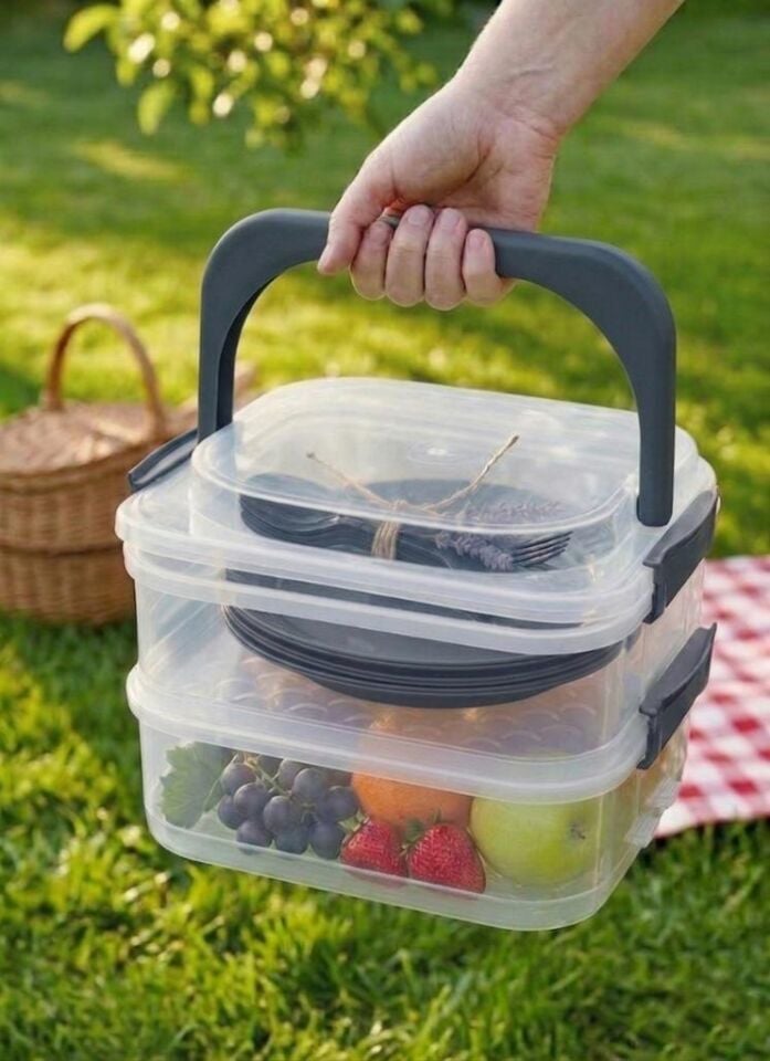 Antrasit, Katlı Piknik Seti