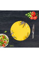 Çap 32 cm Sarı Karanfil
