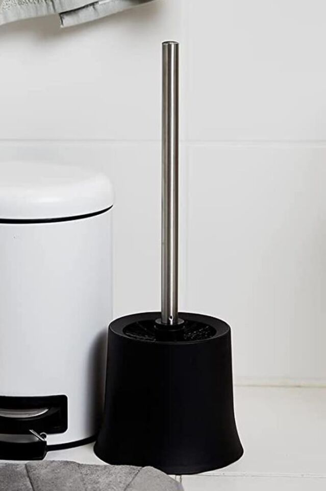 Siyah, Tuvalet Fırçası Paslanmaz