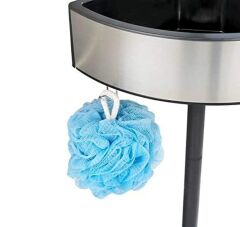 Wenko Premium Köşe Teleskopik Banyo Rafı Siyah Aynalı