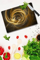 30x40 cm Cam Kesme Tahtası Merkez