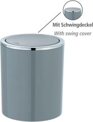 2'li Gri, Çöp Kovası 5 Litre Ve 2 Litre - İnca Model