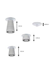 2'li 30x52 cm Cam Ocak Koruyucu 4'lü Ocaklar İçin Beyaz Orkide