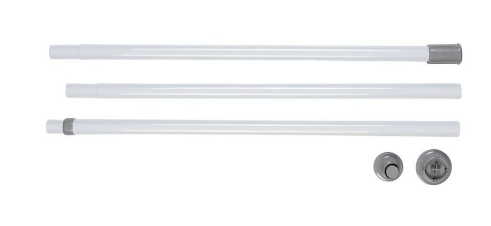 Teleskopik Askılık Direği – 165–300 cm Ayarlanabilir, Dayanıklı Metal Gövde