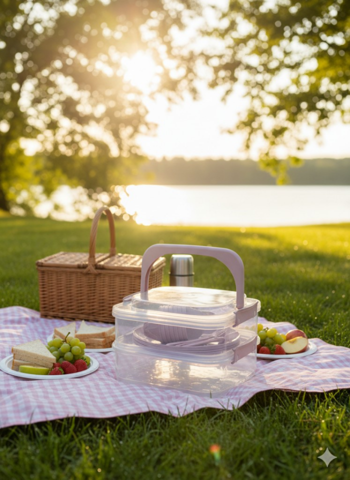Pudra, Katlı Piknik Seti