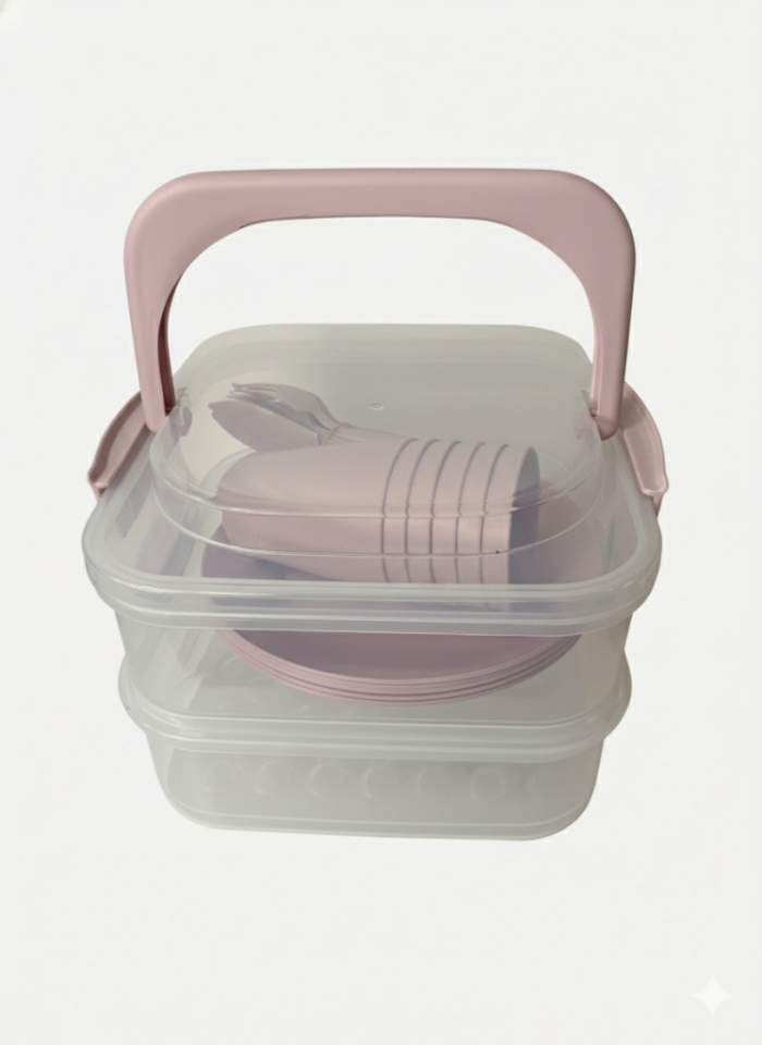 Pudra, Katlı Piknik Seti