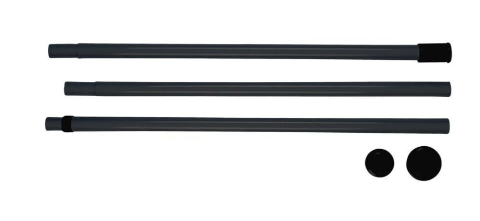 Siyah Ana Direk 165 - 300 Cm Ayarlanabilir Boyut – Teleskopik Sistem Uyumlu Tek Modül