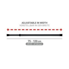 Siyah,Elbise Askısı – Teleskopik Sistem Uyumlu Tek Modül