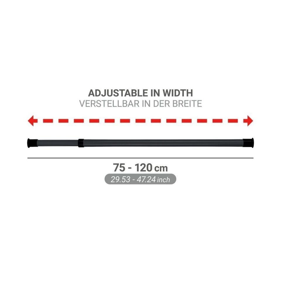 Siyah,Elbise Askısı – Teleskopik Sistem Uyumlu Tek Modül