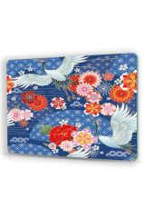 29x34 cm Cam Kesme Tahtası Model 15 Desenli