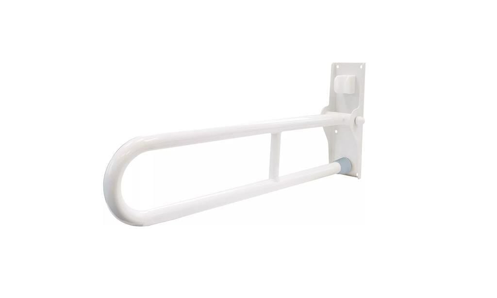 Wenko Secura Ebgelli, Yaşlı, Katlanır Tutma Barı Beyaz ( Made in Germany )