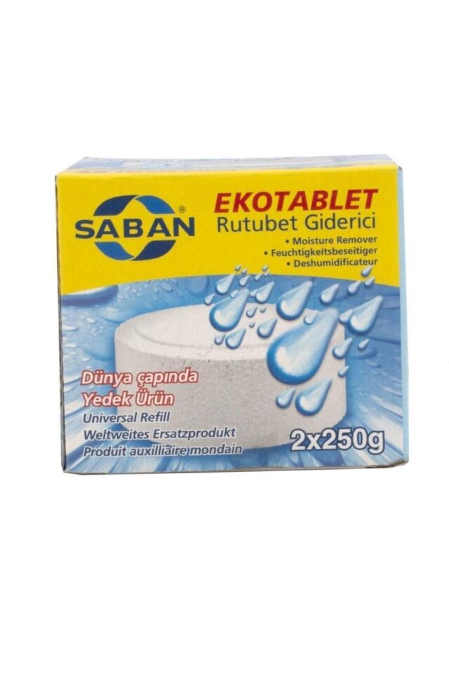 2x250GR - NATUREL - Nem Alıcı Ve Rutubet Giderici - (Yedek Tablet)