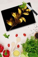 30x40 cm Cam Kesme Tahtası Tek Buğday