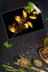 30x40 cm Cam Kesme Tahtası Tek Buğday