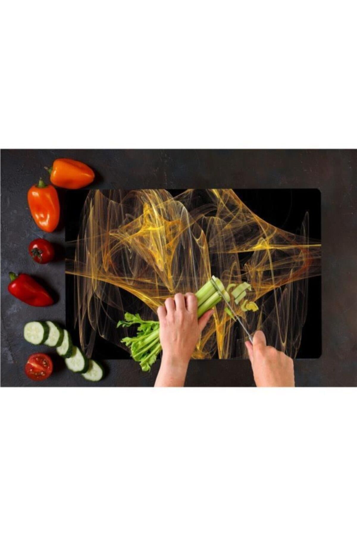 20x30 cm Cam Kesme Tahtası Sinyal