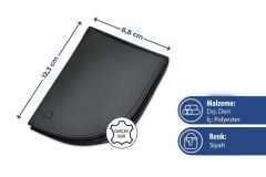 Erkek Ön Cep Cüzdanı Siyah