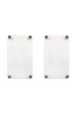Takım Halinde Buğlem 20x30 Cm Kesme Tablası Ve 2'li 30x52 cm Cam Ocak Koruyucu 4'lü Ocaklar