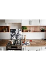 Takım Halinde Sis 20x30 Cm Kesme Tablası Ve 2'li 30x52 cm Cam Ocak Koruyucu 4'lü Ocaklar
