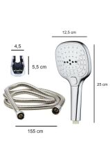 2 Fonksiyonlu Krom Duş Başlığı