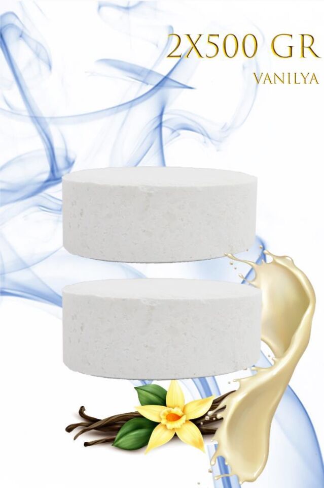 2x500 Gram - Vanilya Kokulu, Nem Alıcı Rutubet Ve Küf Önleyici Yedek Tablet